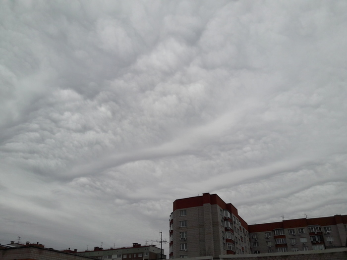 stratus clouds - My, Clouds, Meteorology