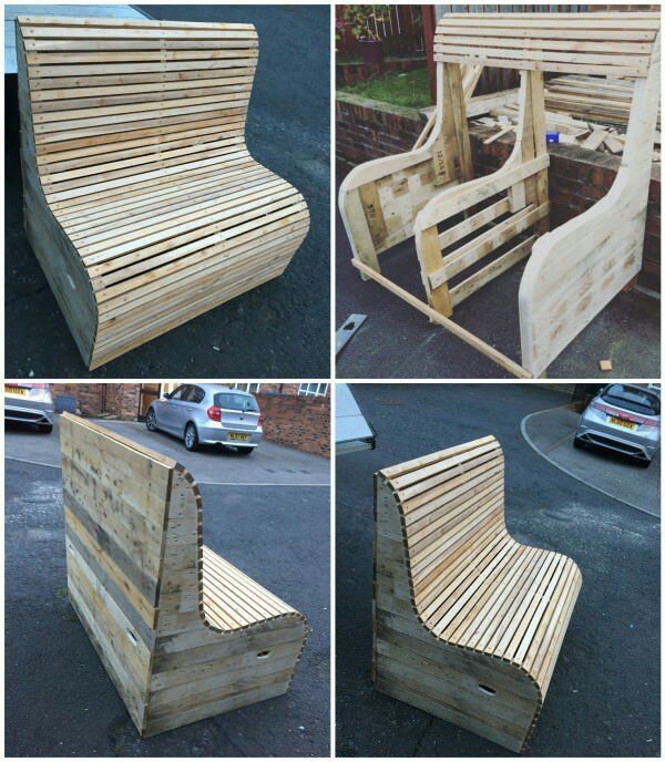 Country furniture - Armchair, Dacha, Fantasy, Creation, Pallet, Pinterest, Longpost, Pallets