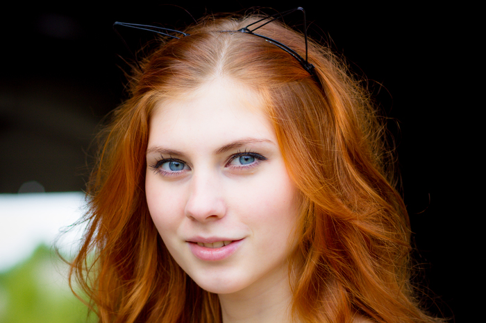 Redhead ... - My, My, Redheads, Portrait, Girls, The photo, Summer, 