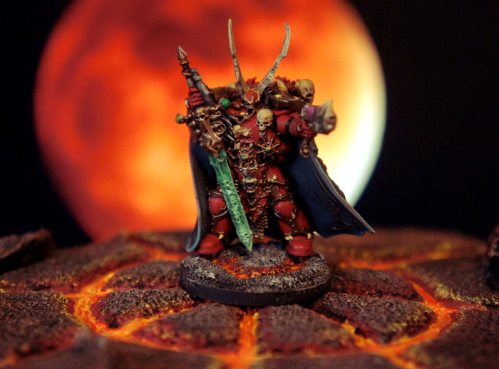Kranon the Relentless - My, Warhammer 40k, Chaos space marines, Painting miniatures