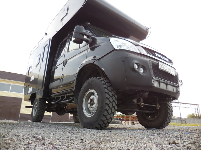 Residential module based on IVECO DAILY 4WD. - My, Surgut, Straight arms, 4x4, House on wheels, SUV, Fishing, Travels, Longpost