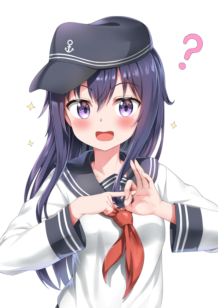 Moshi moshi keisatsu desu ka? - Kantai collection, Akatsuki, Ikazuchi, Hibiki, Inazuma, Anime, Anime art, Longpost