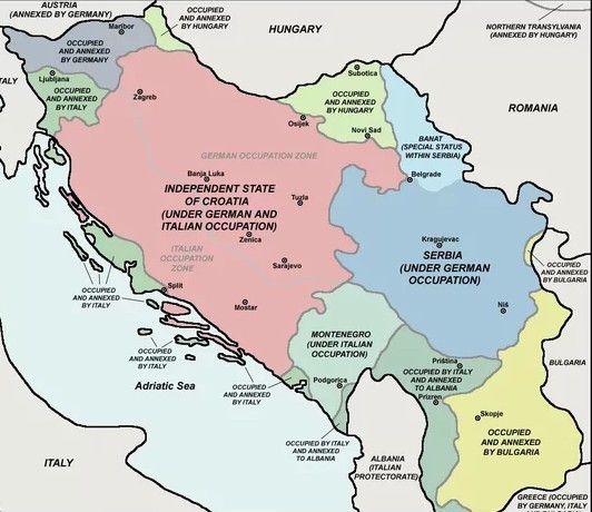 Historiography: Independent State of Croatia - My, Geography, Croatia, Informative, A selection, Story, The Second World War, Historical photo, Longpost