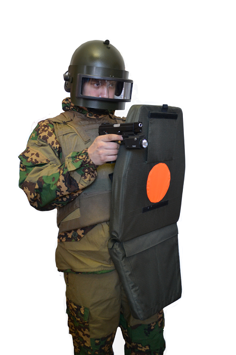 Why is there a red sign on the assault shield? - Special Forces, Shield, Red dot, Longpost