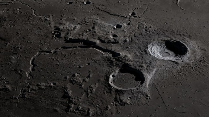 The amazing plateau of Aristarchus - Space, Hit, Crater, Plateau, , Longpost