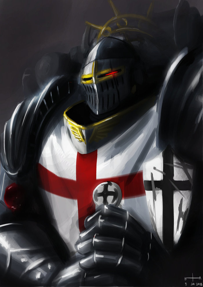    Warhammer 40k, Wh Art, Astra Militarum, Black Templars, 