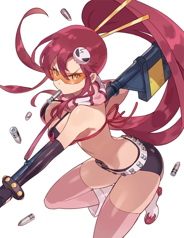 Yoko Anime Art, , Gurren Lagann, Yoko Littner