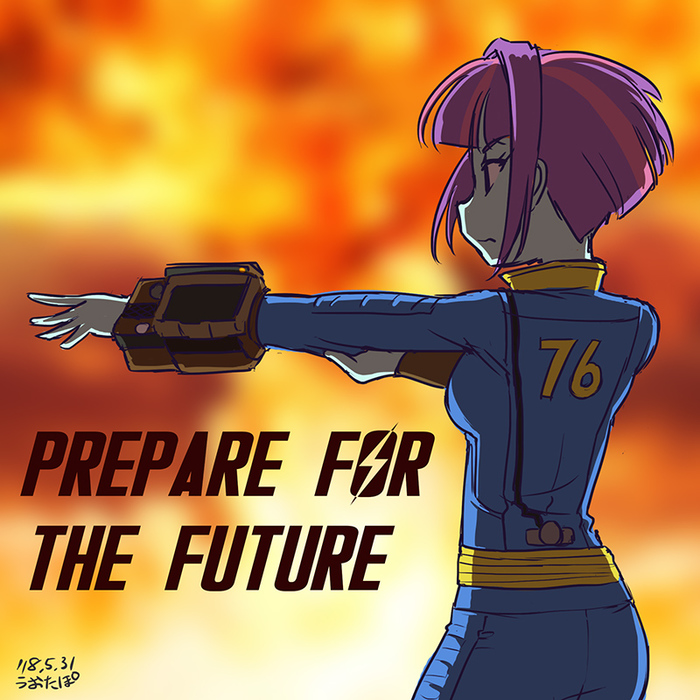 Prepare For The Future - My little pony, Equestria girls, Fallout, Fallout 76, Crossover, Sunny Flare, Uotapo, PonyArt