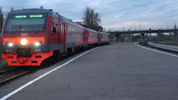 DT1 Diesel train Torzhoksky - , , Longpost, Train