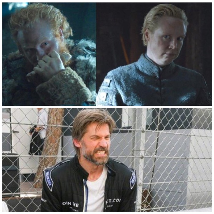 When someone rolls eggs on your girlfriend... - Game of Thrones, Tormund, Brienne, Jaime Lannister