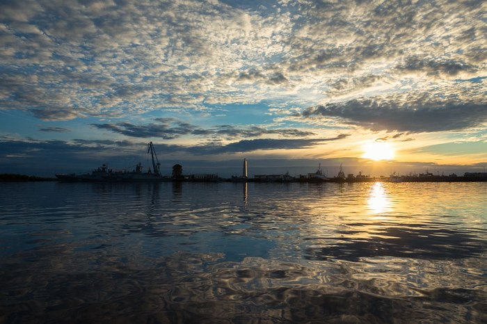Sunset - My, Sunset shimmer, Nature prophet, Smoke on the water, Saint Petersburg, Mirrors edge, Sunset