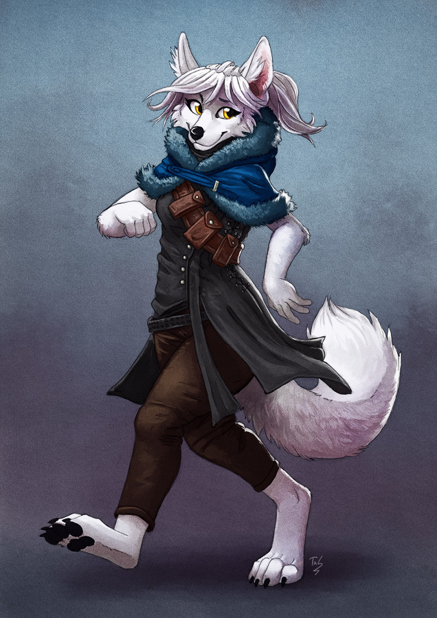 fickle fox - Furry, Anthro, Art, Tasanko, Longpost