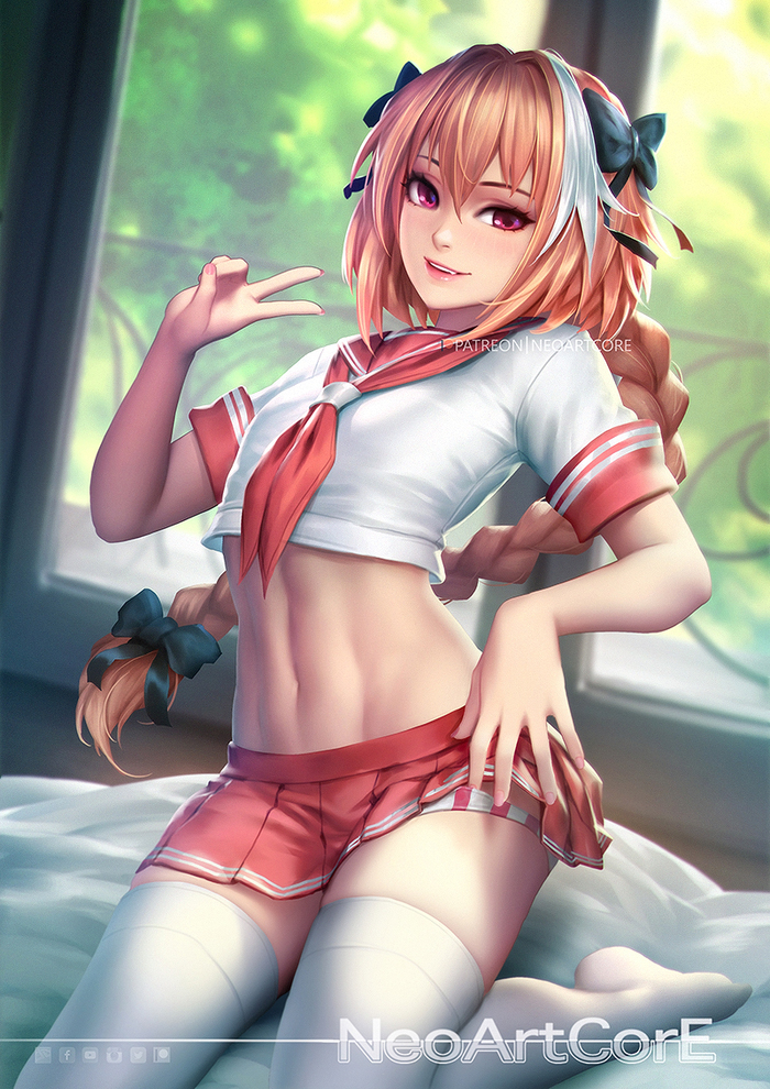 Astolfo
 - Neoartcore, Art, Its a trap!, Astolfo, Fate, Fate grand order, Anime, Anime art