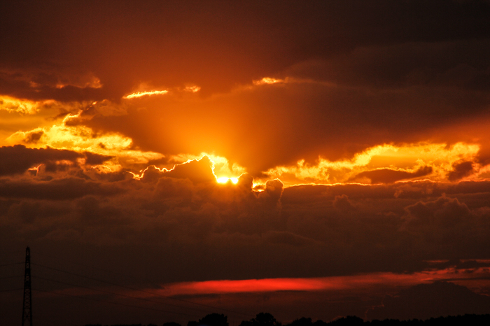 Sunset on the Ob - My, My, Sunset, Beginning photographer