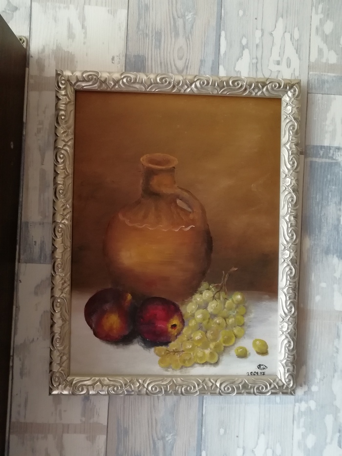 Oil painting - My, Painting, Oil painting, Butter, , Etude, Longpost