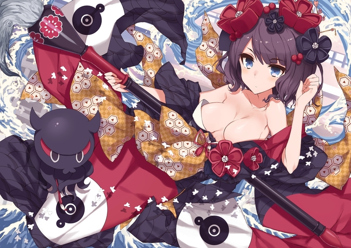 Katsushika hokusai Anime Art, Fate Grand Order, Katsushika hokusai, 