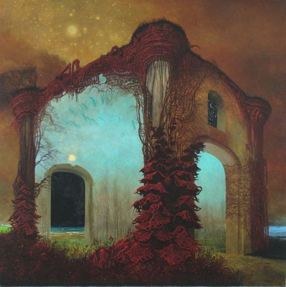 Works by artist Zdzislaw Beksinski - Painting, Artist, Unusual, Longpost