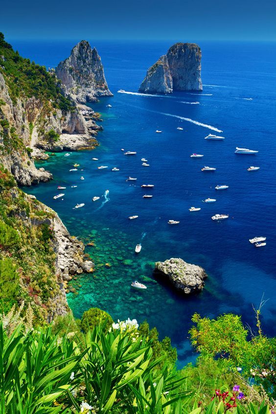 Island of Capri - Italy, Capri, Mediterranean, Longpost