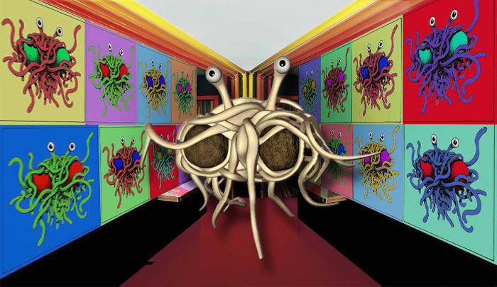 3 reasons to believe in the flying spaghetti monster! - My, Religion, Pastafarianism, Atheism, Flying pasta monster