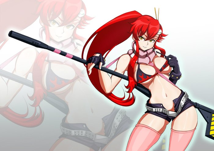 Yoko - Yoko Littner, , Anime, Chan, Gurren lagann