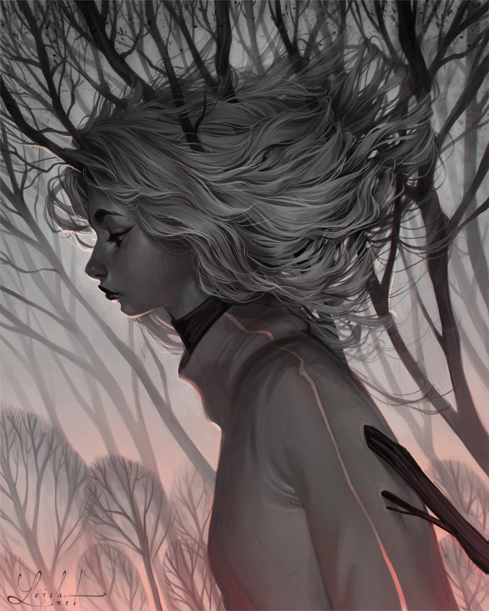 Tangled - Арт, Рисунок, Девушки, Lois Van baarle, Loish