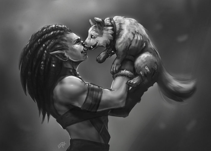 Счастье в мелочах. Работа автора Eepox.