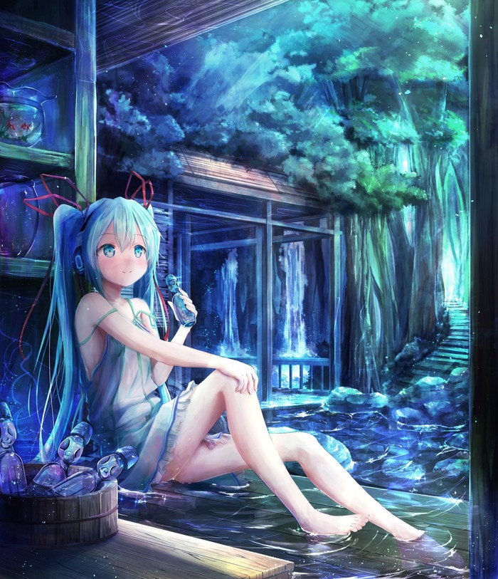  Vocaloid, Anime Art, Hatsune Miku, ,  , 