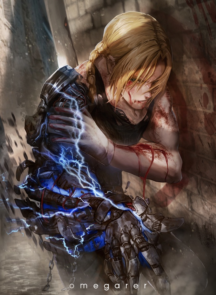 Edward Elric Anime Art, , Fullmetal Alchemist, Edward Elric, Omegarer