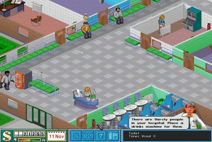 Theme hospital 2.0 - Theme hospital, Nostalgia, Games, Video
