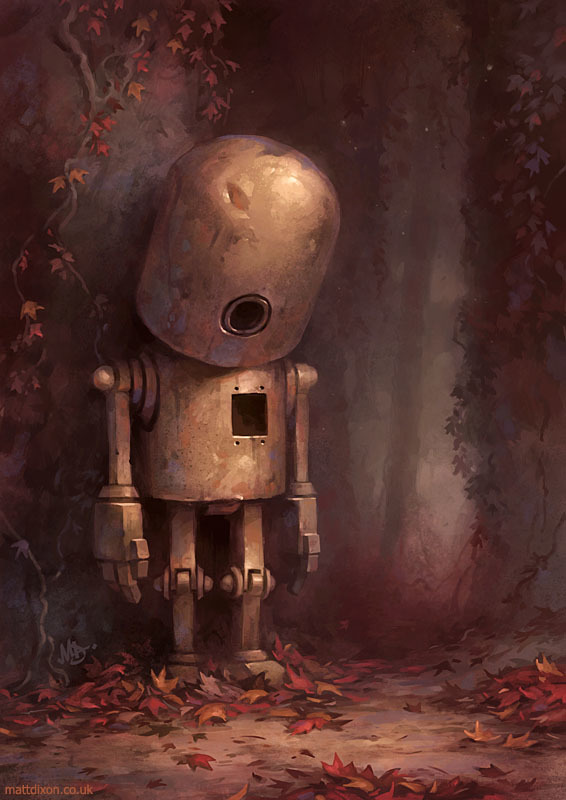 Transmissions by Matt Dixon - Longpost, Art, Art, Robot, Loneliness, Matt Dixon