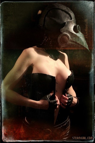 Plague Doctor - NSFW, Kato, , Beautiful girl, Plague Doctor, Longpost