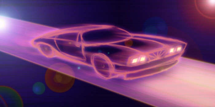 Low-Poly Monte Carlo Fastback - My, Low poly, 3DS max, Auto, Supercar, 70th, Monte Carlo, , Drawing, GIF, Longpost