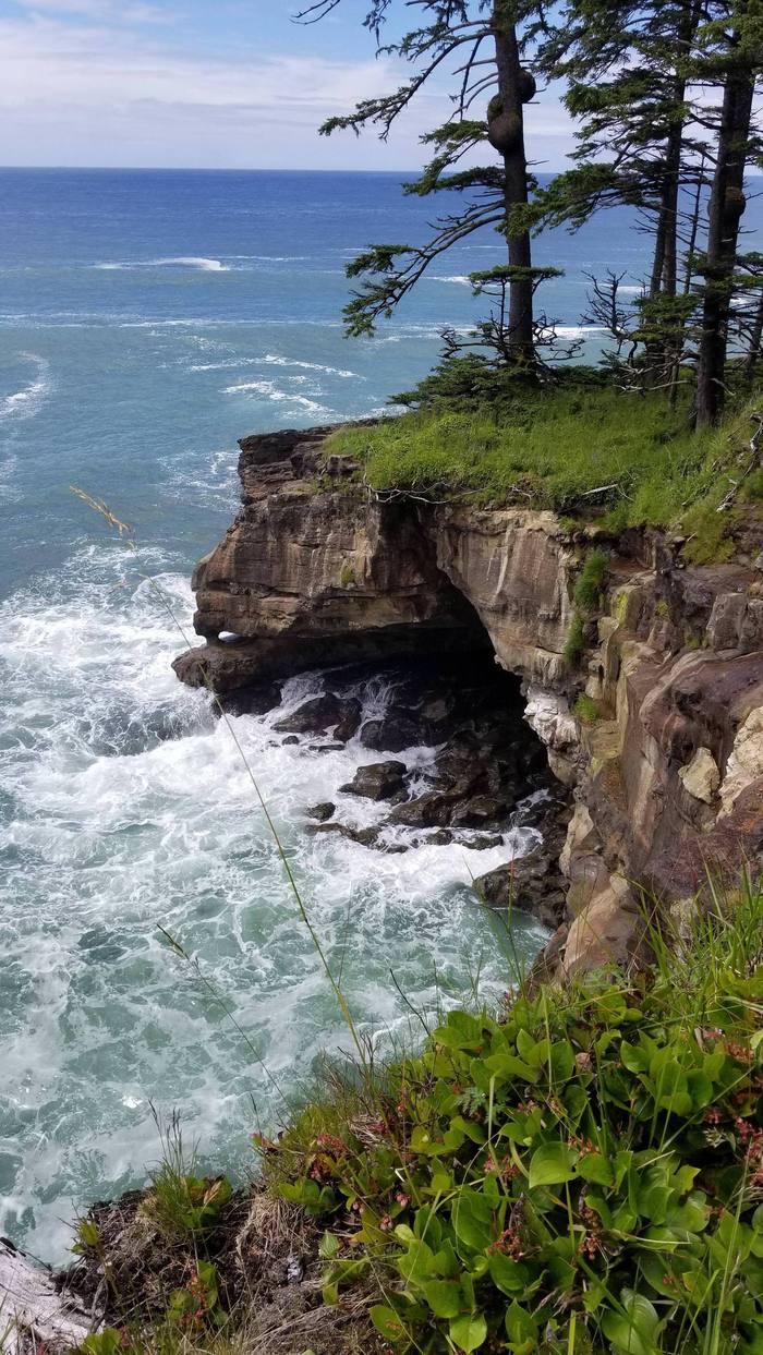 green cliff - Shore, Beautiful, Nature, Landscape, Fabulous, 