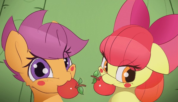  My Little Pony, Scootaloo, Applebloom, 