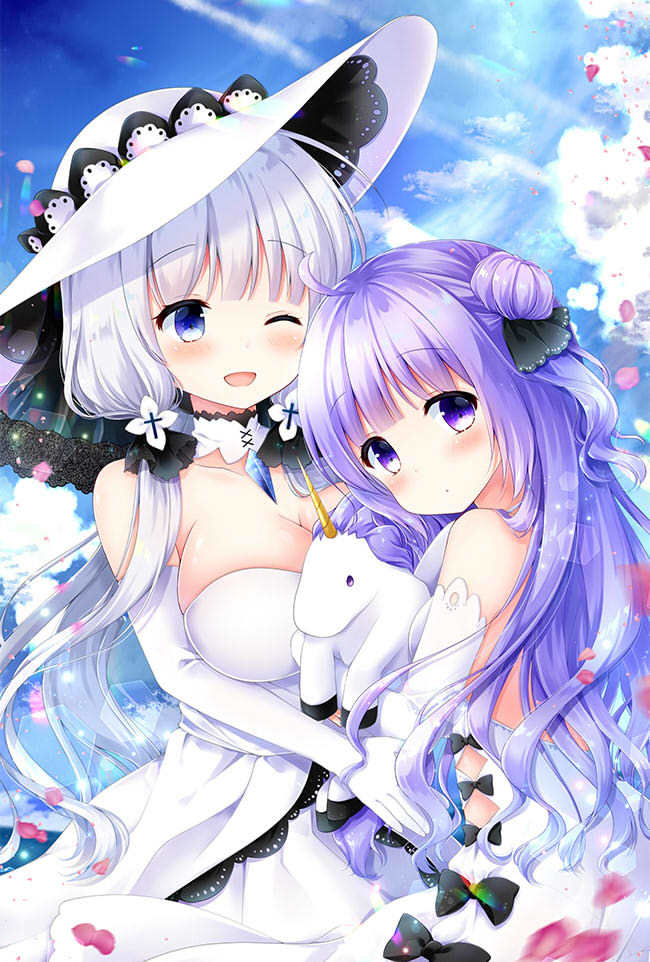 Anime art - Azur Lane, Anime Art, Hms Unicorn, Аниме