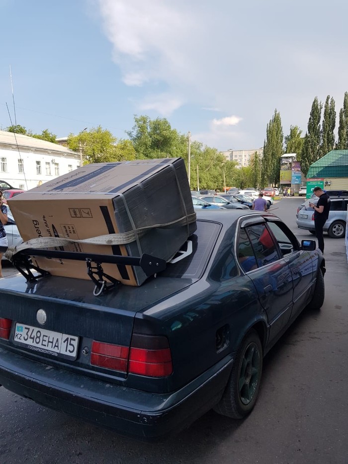 Brilliant idea or why a spoiler is needed - My, Car, Tuning, wing