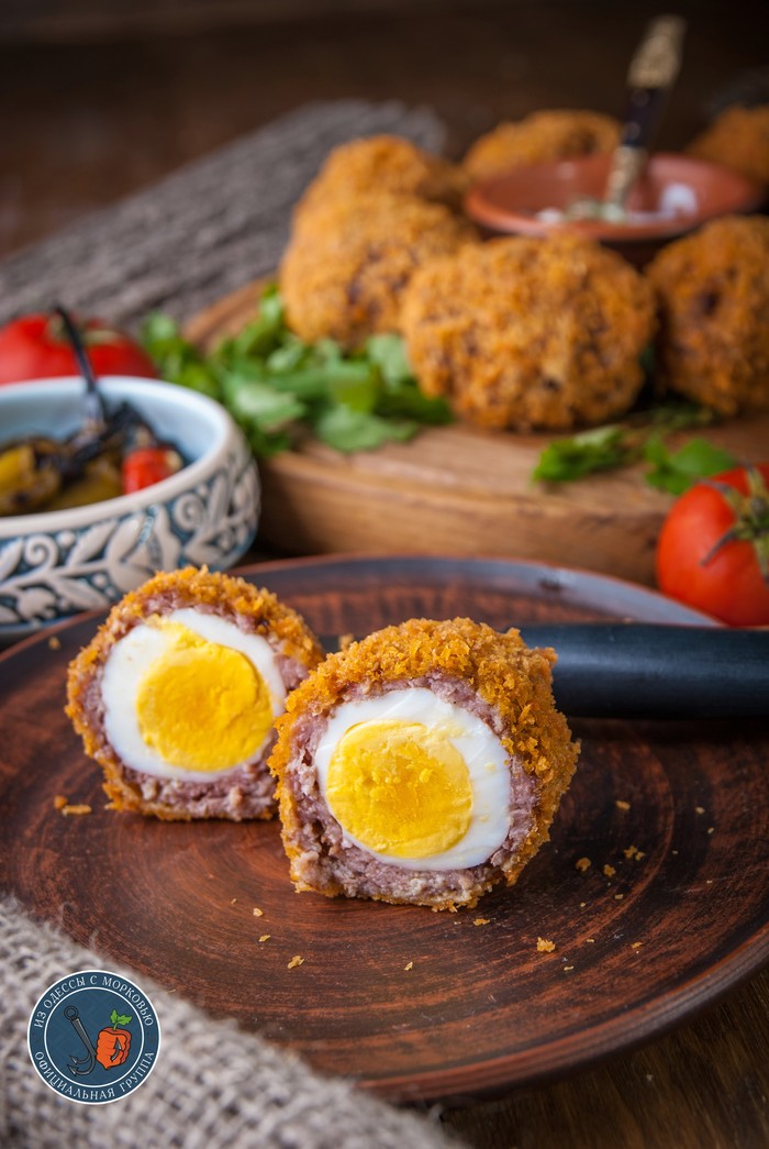Scotch Egg for the Hobbit of the Shire - My, Literary Cuisine, From Odessa with carrots, Cooking, Food, Recipe, The photo, Longpost