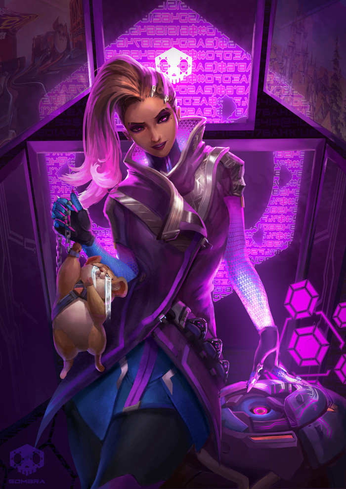    . Overwatch, , Sombra, Wrecking Ball