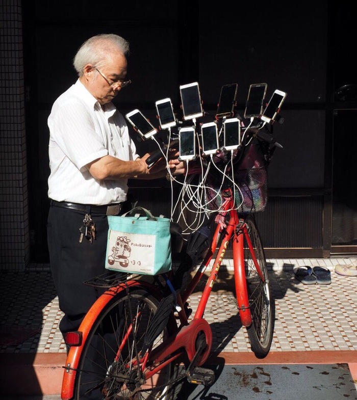 Peak-peak. - Retirees, A bike, Longpost, Pokemon GO