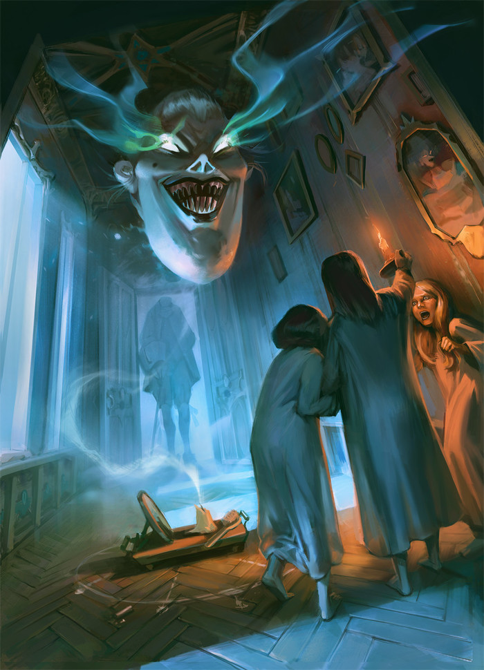 Картинки для альбом-проекта EVILBOOK (Часть3) Evilbook, Ужасы, Иллюстрации, Чудовища, Альбом, Картинки, Арт, Длиннопост