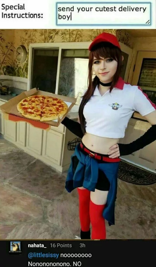 Please send the cutest delivery man - Pizza, Delivery, Accordion, 9GAG, Its a trap!, League of legends, Pizza Delivery Sivir, Sivir, Repeat