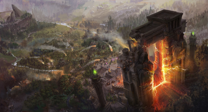 Draenor's Invasion by Charlie.