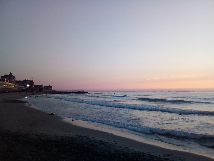 Another evening in Zelenogradsk - My, Evening, Beach, Zelenogradsk