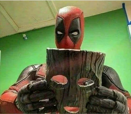 An interesting crossover would come out - Deadpool, Marvel, Mask, Deadpool