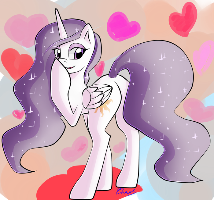 With Love Princess Celestia, Molestia, MLP Edge, Ponyart, My Little Pony