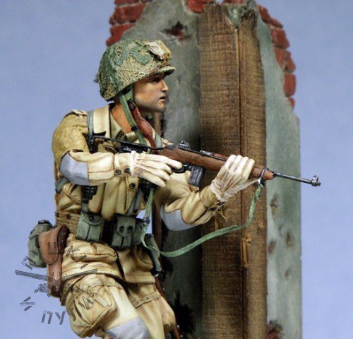 Rescue Private - Modeling, Stand modeling, The Second World War, Longpost