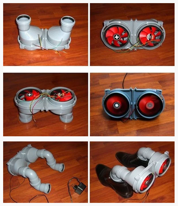 Chet exploded) - Shoe dryer, Inventions, Homemade, The photo