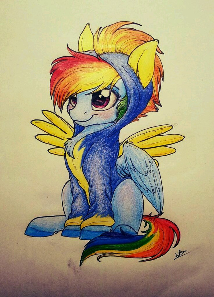 Косплей - My Little Pony, Rainbow Dash, Spitfire, Арт, Косплей