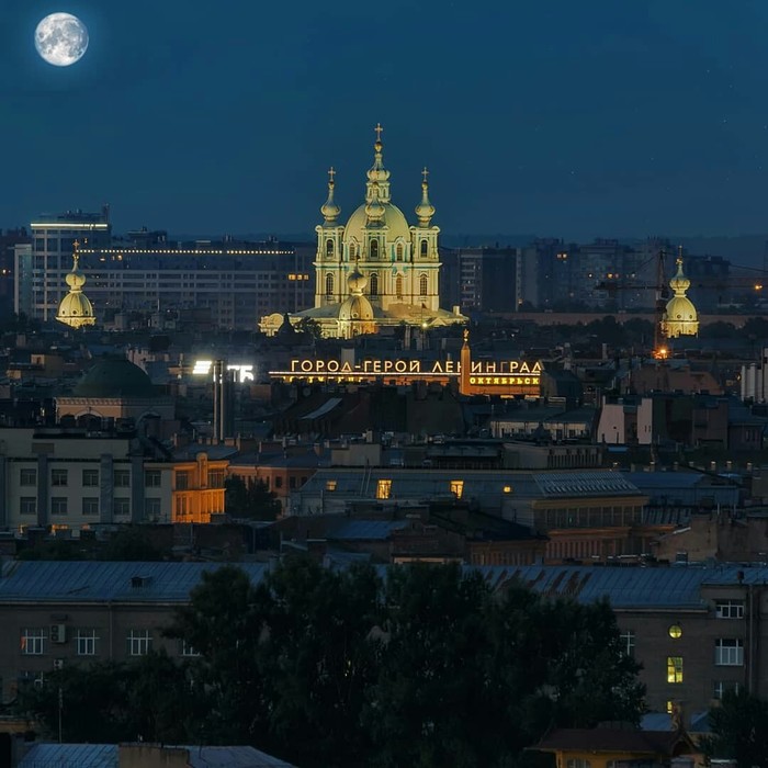 #2 Beauty Peter - Smolny Cathedral, Saint Petersburg, beauty, The photo