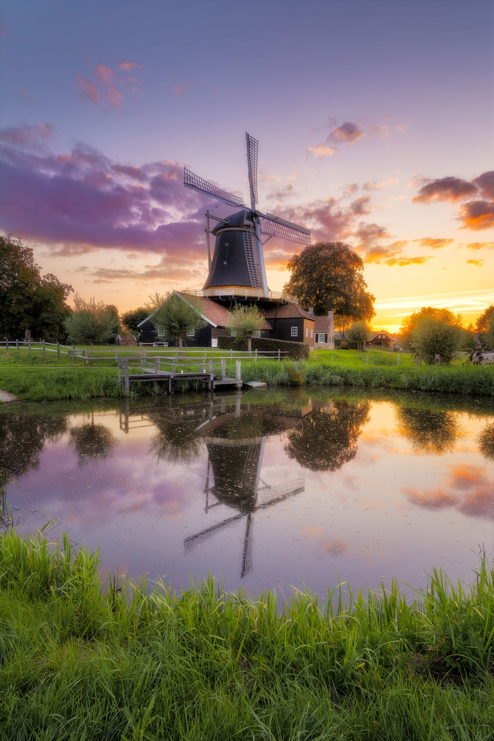 Windmill in Holland - Holland, Mill, The photo, Reddit, Netherlands (Holland)
